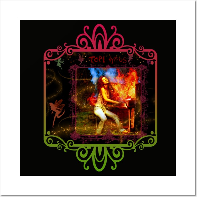 Tori Amos - Fairy Fire Goddess Wall Art by SortaFairytale